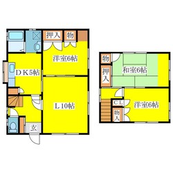 清田7-4戸建の物件間取画像